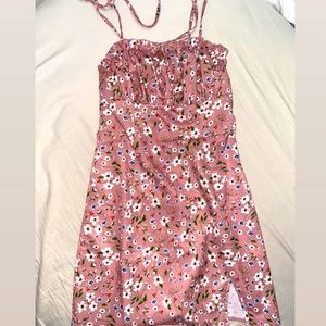 Pink Floral dress